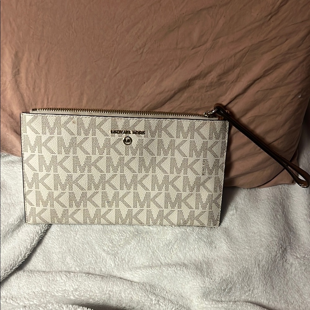Michael Kors Monogram Wristlet